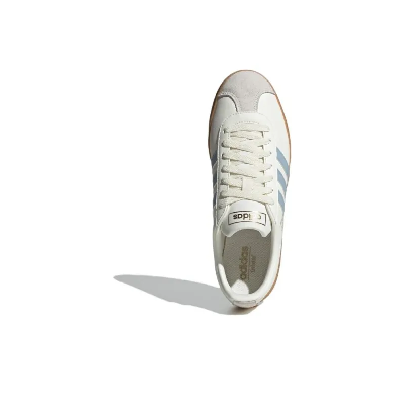 Adidas Vl Court Classic Off White Wonder Blue Gold Metallic-4