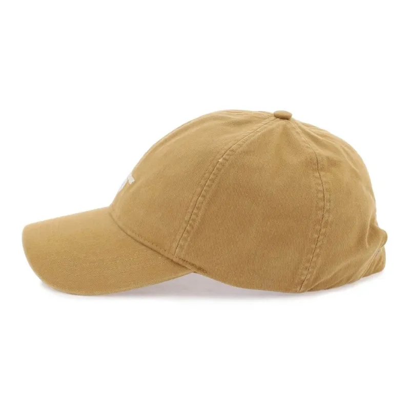 BARBOUR Cascade Logo Embroidered Baseball Cap-1