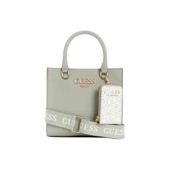 GUESS Artificial Leather Shoulder Bag, Crossbody Bag, Handbag Trumpets Women's Moss Green