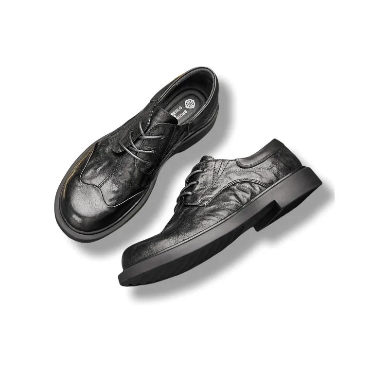 Brounvanm Casual Shoes Men's Black-2