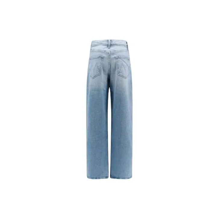 MOTHER High Waisted Spinner Zip Heel Jeans-1