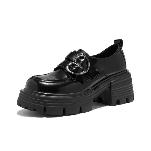 HUANAI Loafers Women's Black