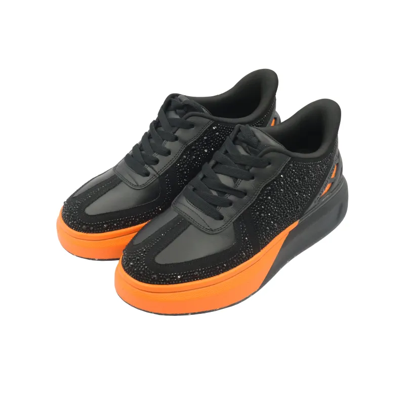 It Must Be Done Abrasion Resistant Lightweight Height Increasing Low Top Skateboard Shoes Unisex-8