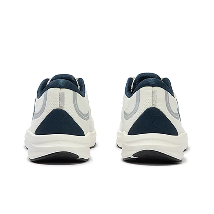 361° QUIKFLAME Slip Resistant Low Top Running Shoes Unisex White Blue-3