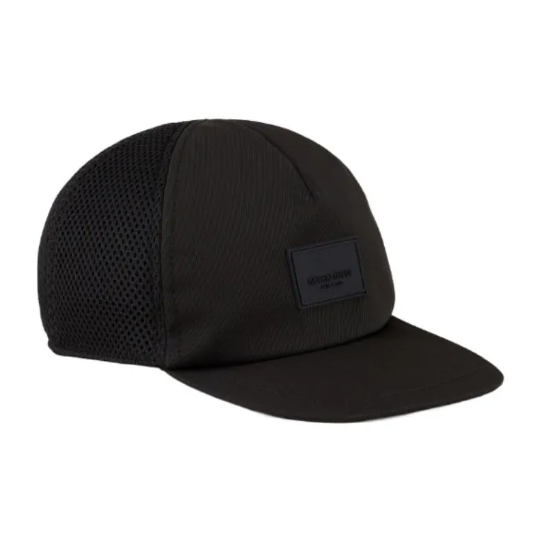 GIORGIO ARMANI Polyester Baseball Caps Unisex Black-0