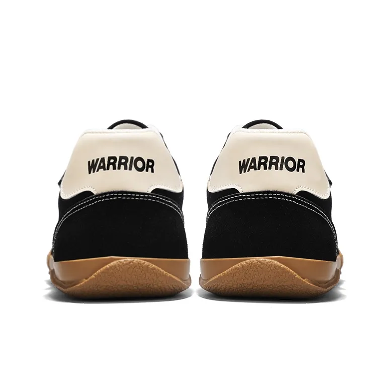 Warrior Wear resistant, Lightweight, Breathable, And Non slip. Low Top Canvas Shoes Unisex Black Rice-4