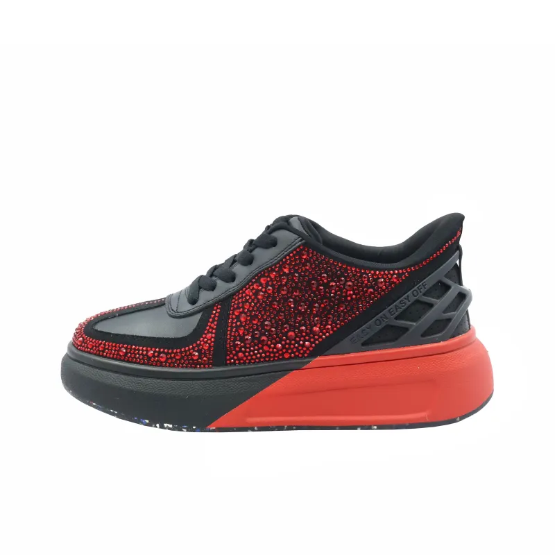 It Must Be Done Abrasion Resistant Lightweight Height Increasing Low Top Skateboard Shoes Unisex-10