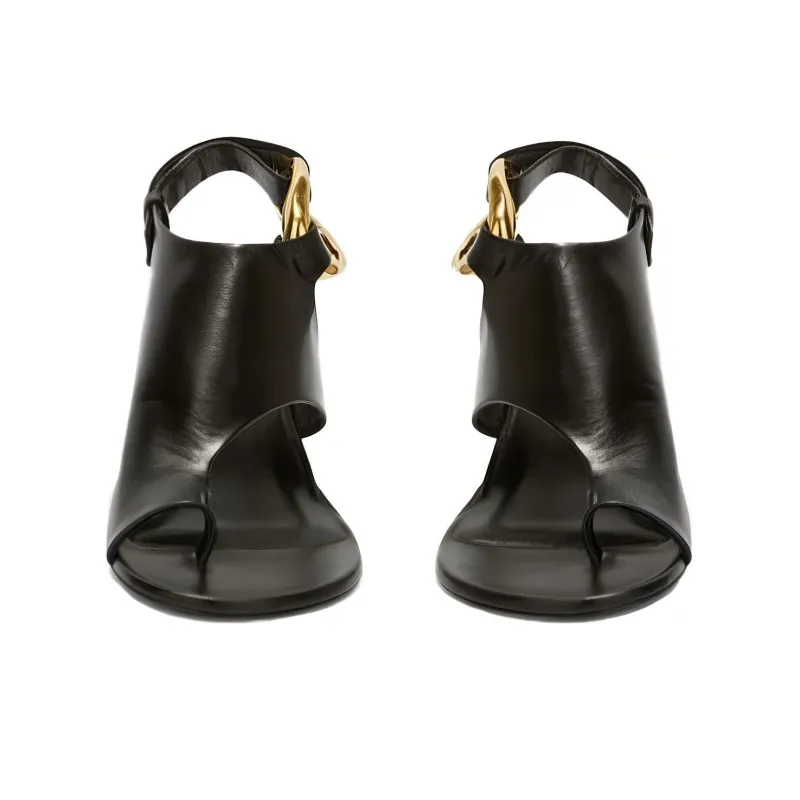 JIL SANDER Open-toe Leather Sandals-2