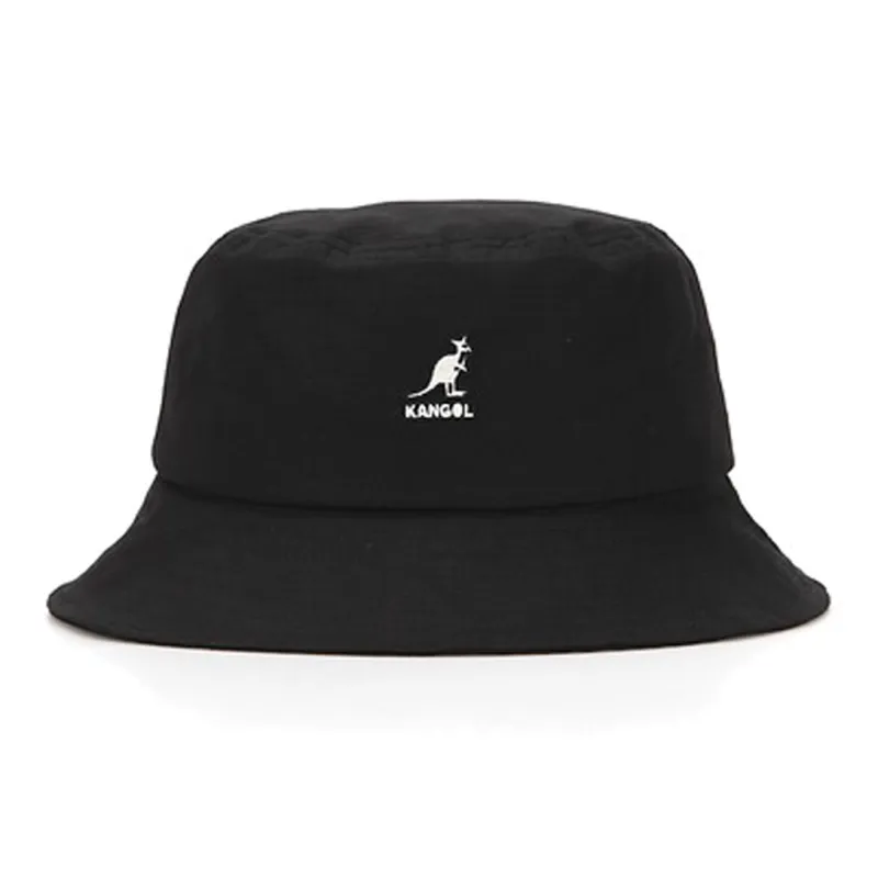 KANGOL Cotton Bucket Hats Unisex Black-0