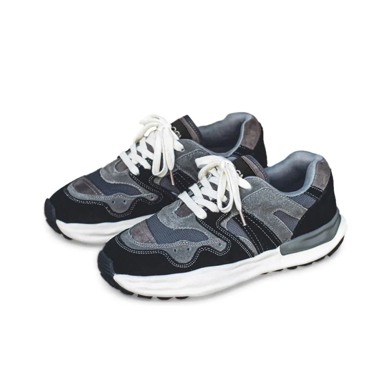 OUGLEMEN Gift Box Set Shock Absorbers With Abrasion Resistant And Slip Resistant Properties Low Top Casual Shoes Men's-7