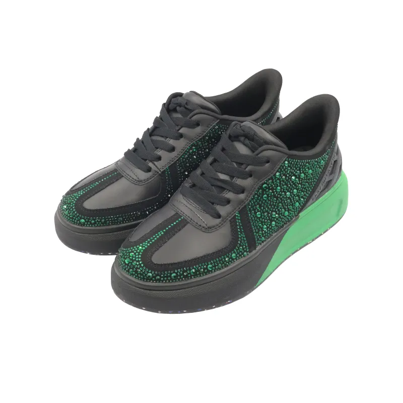 It Must Be Done Abrasion Resistant Lightweight Height Increasing Low Top Skateboard Shoes Unisex-18