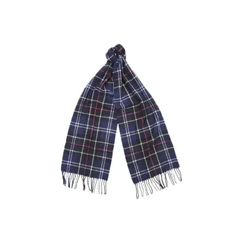 BARBOUR Tartan Fringed Scarf