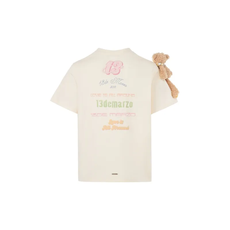 13 DEMARZO Short Sleeved T Shirts Unisex-2