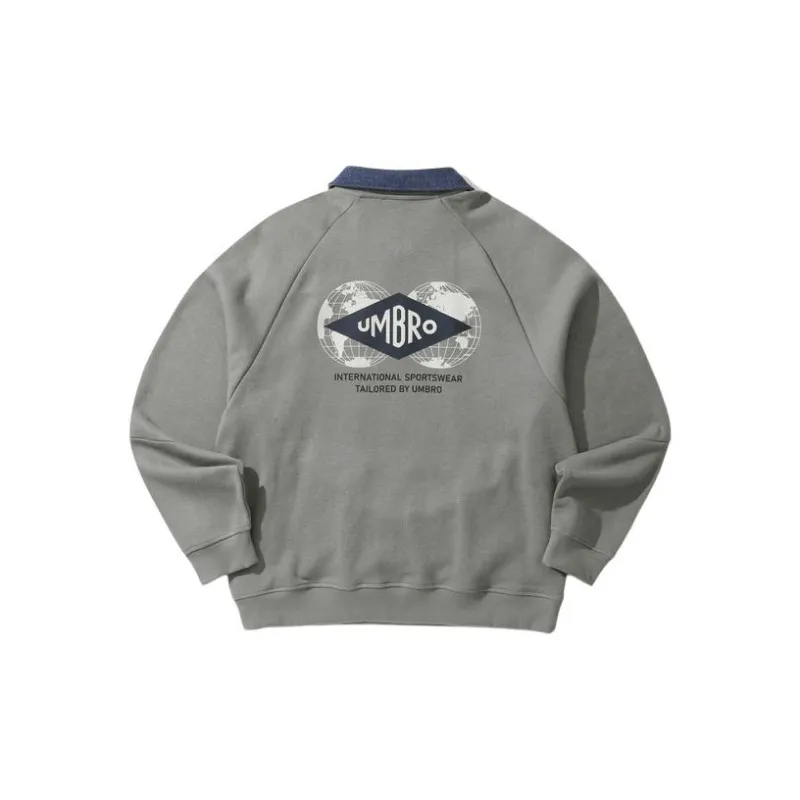 Umbro Sweatshirts Unisex Gray-1