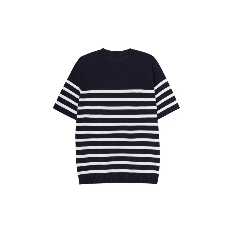 COKEIN SS24 Knitwear Unisex Navy Blue-1
