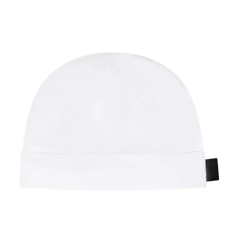 KARL LAGERFELD Organic Cotton Beanies Kids' White-1