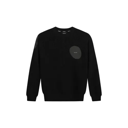 TEAM WANG Sweaters Unisex Black