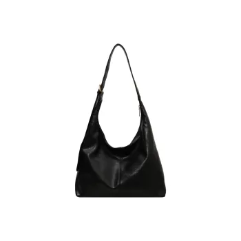 ROSEROOEN PU Tote Bag Shoulder Bag Crossbody Bag Regular Women's Black/Coffee/Brown/Mud