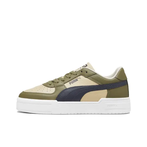 PUMA Ca Pro Skateboard Shoes Unisex Low-Top Olive Green