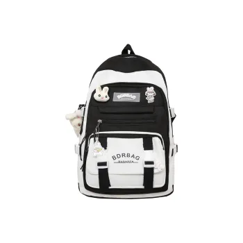Parker Bear Nylon Backpack Regular Unisex Black/Red/Green/Blue