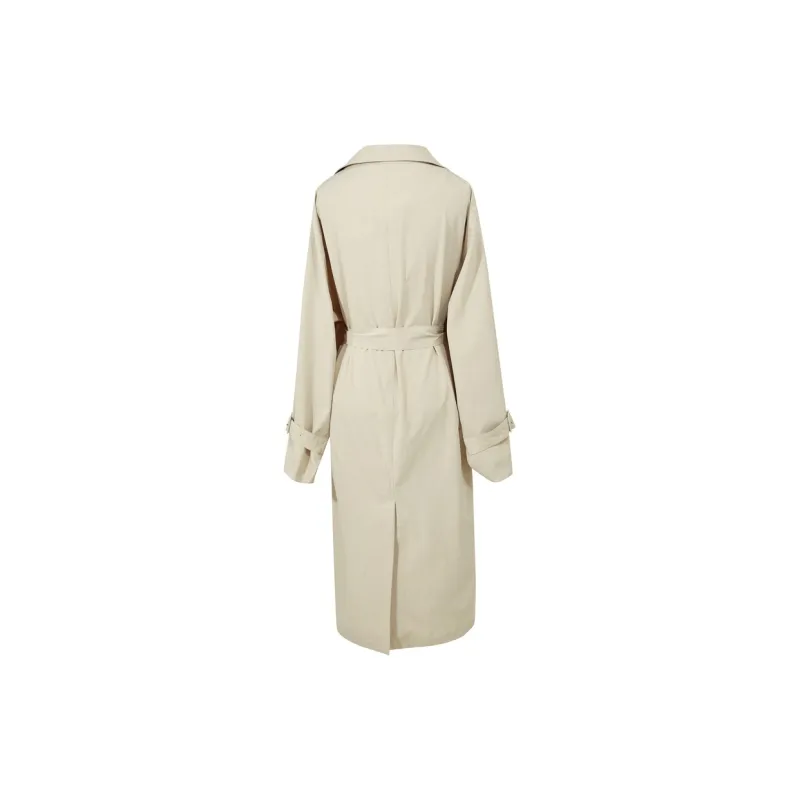3COLOUR Trench Coat Women's Light Coffee-1