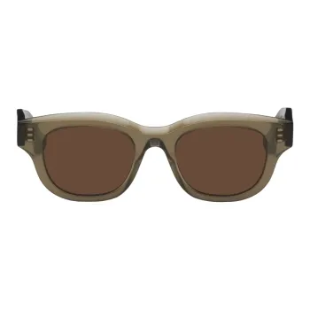 Thierry Lasry Irregular Shape Sunglasses Men's Brown