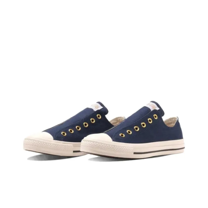 Converse All Star Slip 3 O Slip Ⅲ Anti Slip And Wear Resistant Lightweight Low Top Canvas Shoes Unisex Blue White-2