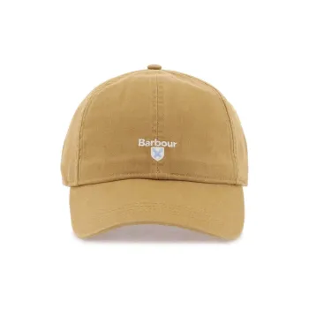 BARBOUR Cascade Logo Embroidered Baseball Cap
