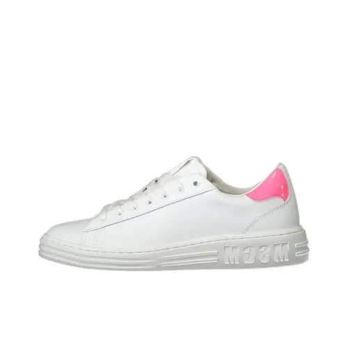 MSGM Skateboard Shoes Women's Low-Top White