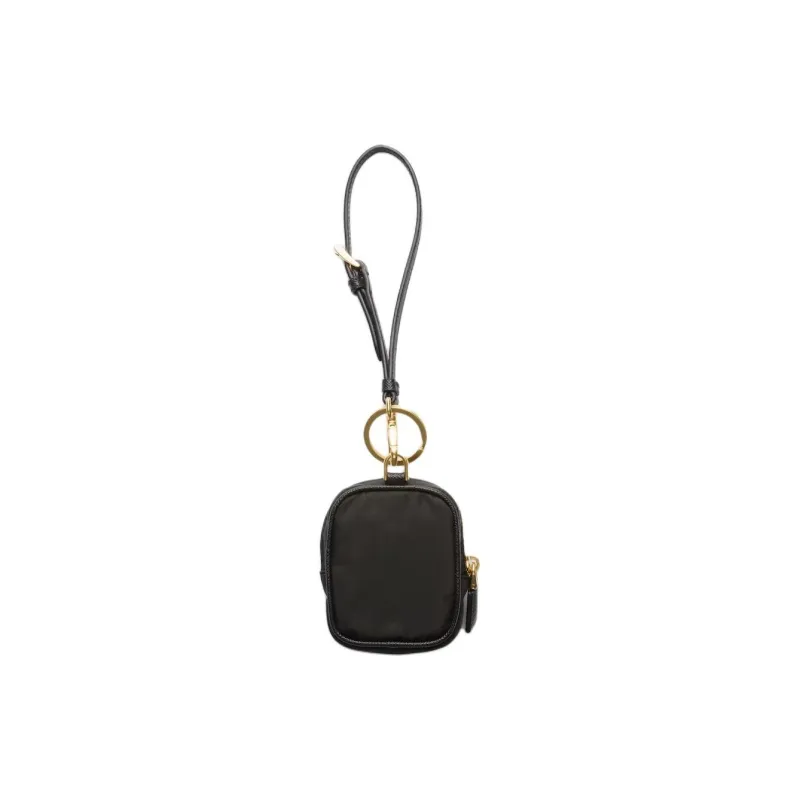 PRADA Re-Edition Recycled Nylon Clutch Mini Women's Black-1