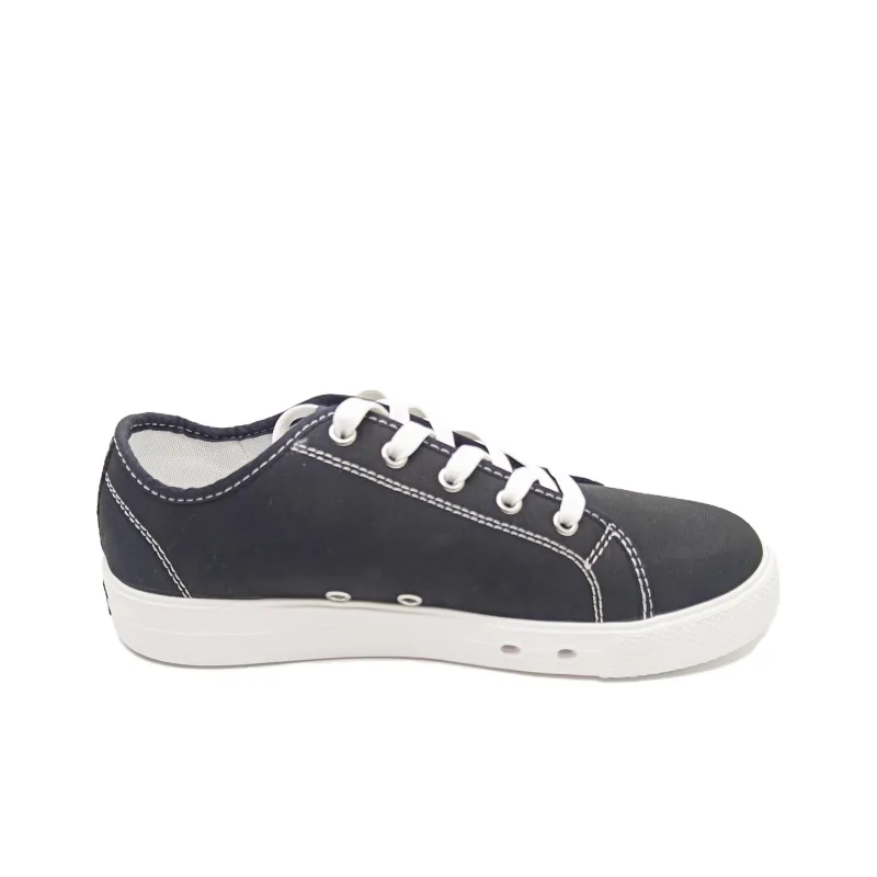 Izt Casual Shoes Anti-Slip And Wear-Resistant Breathable Low-Top Canvas Shoes Unisex Black-1