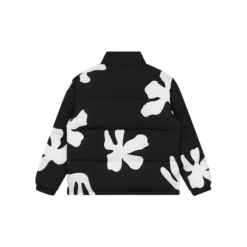 EMPTY REFERENCE Puffer Jacket Unisex Black-1
