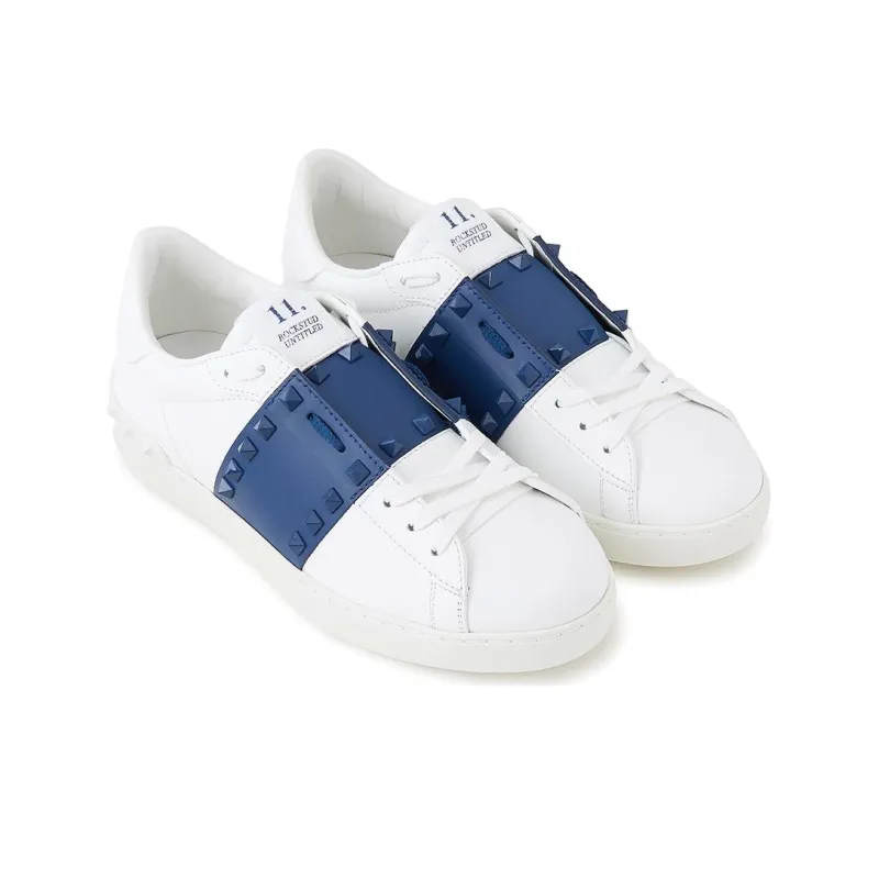 Valentino Rockstud Untitled 'White Baltic Blue'-1