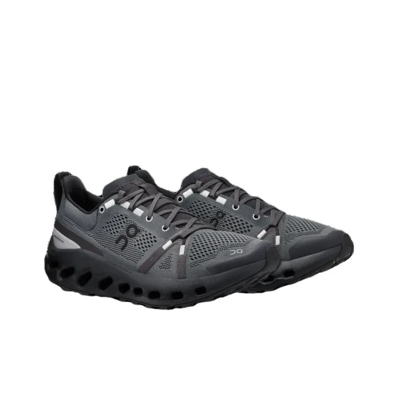 On Running Cloudsurfer Trail Eclipse Black Women's-2