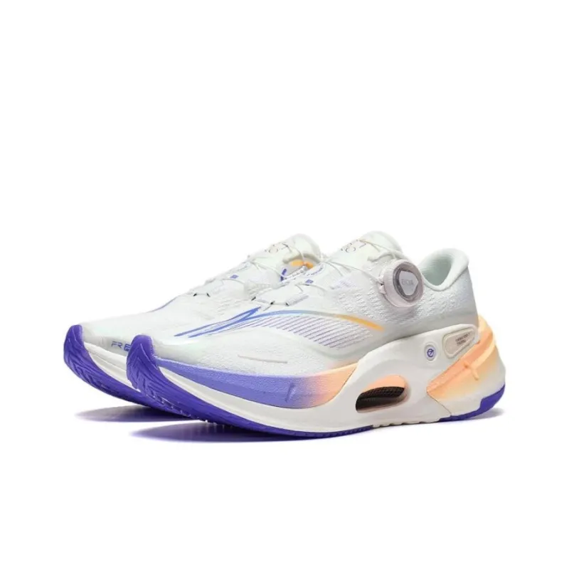 LiNing Furious Rider 7.0 PRO V2 Wear Resistant Low Top Running Shoes Women's Ivory-2