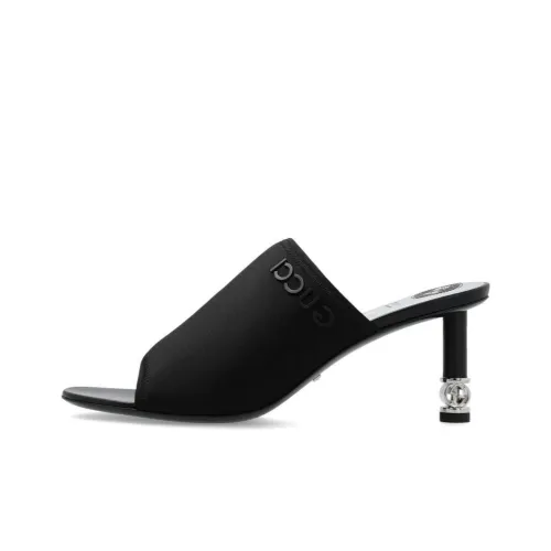 GUCCI Slide Slippers Women's Black