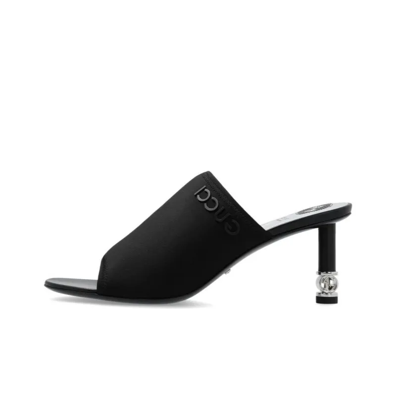 GUCCI Slide Slippers Women's Black-0