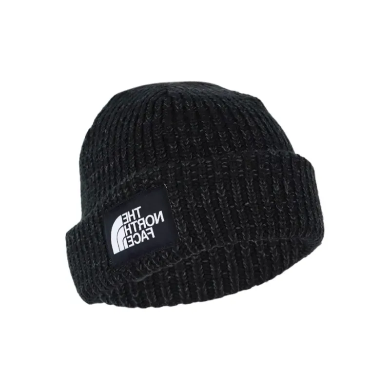 THE NORTH FACE Acrylic Cotton Elastane Blend Beanies Unisex Black-1