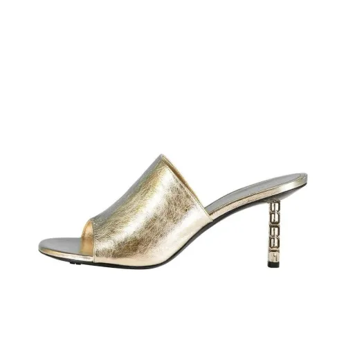 Givenchy G Cube 75mm Leather Mules