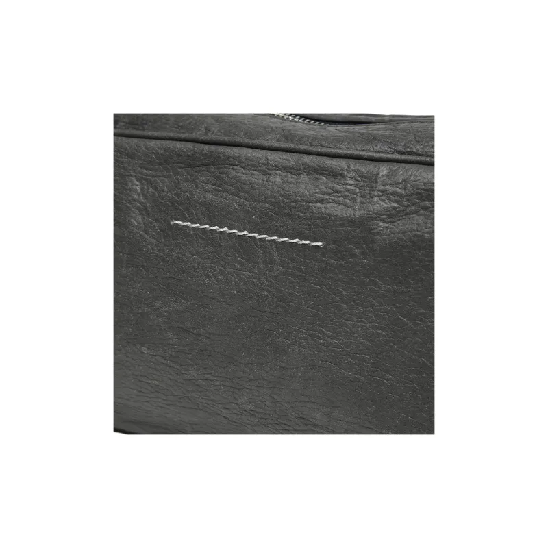 MM6 Maison Margiela Calfskin Crossbody Bag Shoulder Bag Women's Vintage Black-3