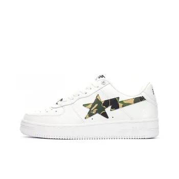 BAPE A BATHING APE Bape Sta Low ABC Camo White Green 2022