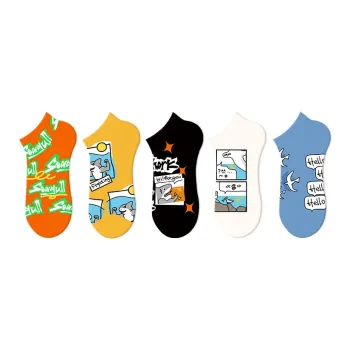 RUMEE FOR No-Show Socks Unisex 5 Pack