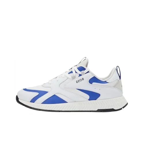 HUGO BOSS Low Top Casual Shoes Men's White Blue