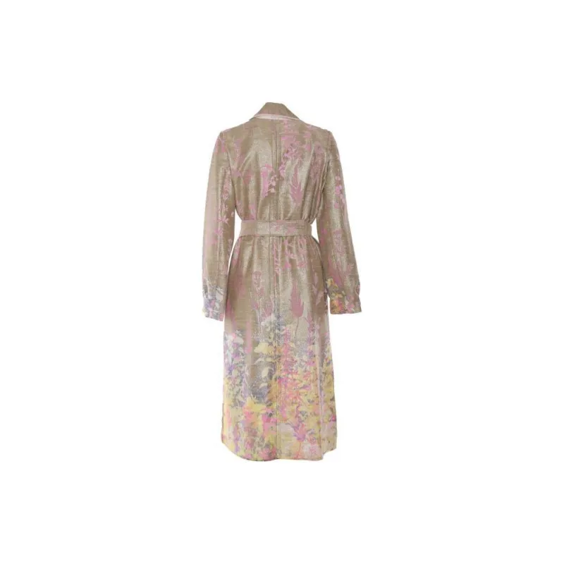 Forte Forte Single breasted Patterned jacquard Coat-1