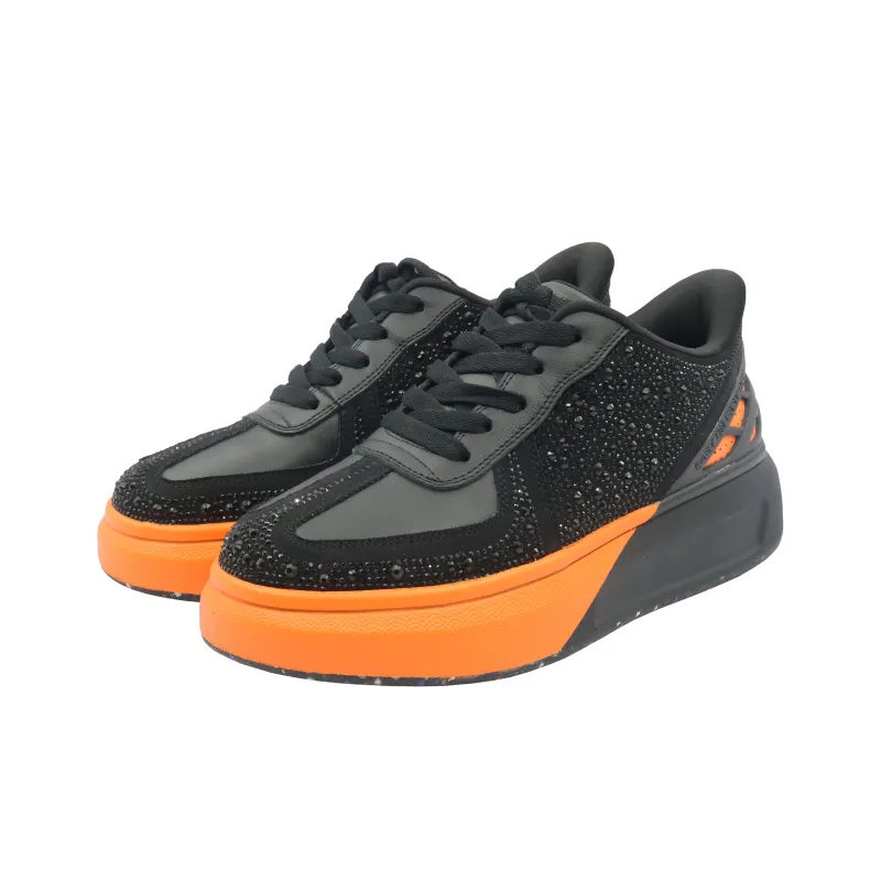 It Must Be Done Abrasion Resistant Lightweight Height Increasing Low Top Skateboard Shoes Unisex-7