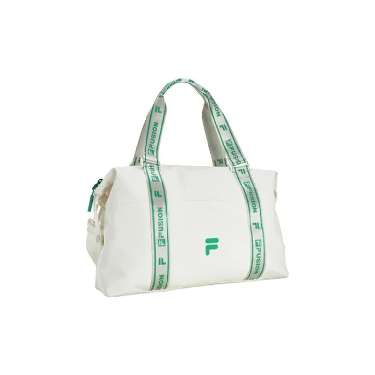 FILA FUSION Fabric Shoulder Bag, Crossbody Bag, Handbag Extra Small Unisex Standard White-2