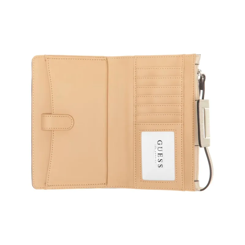 GUESS Artificial Leather Cell Phone Storage Bag Unisex Taupe-2