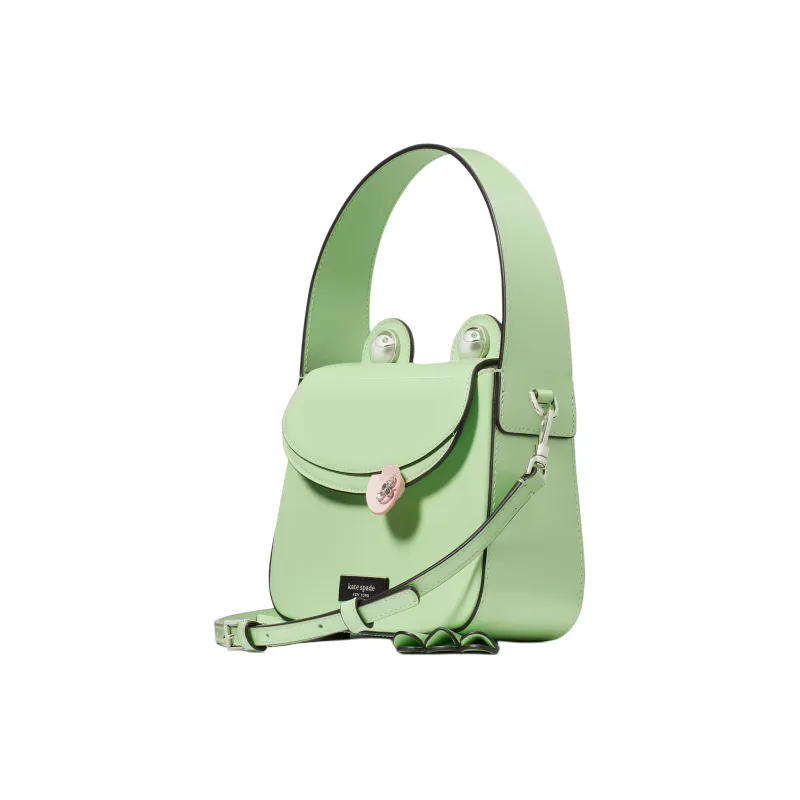 Kate Spade Patent Leather New And Unique Shoulder Bag Crossbody Bag Handbag Women's Green-1