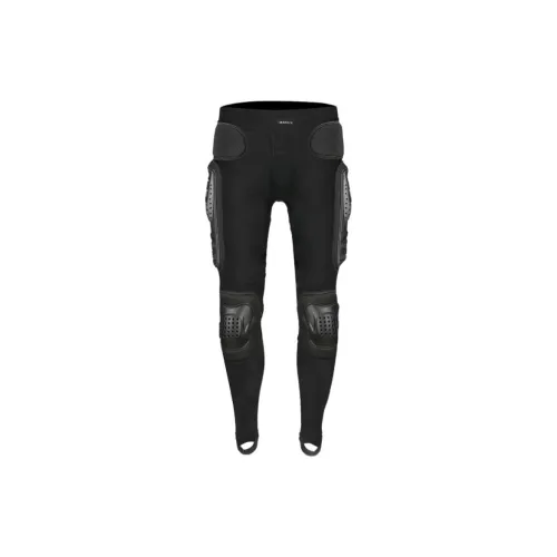 VOERH Motorcycle Protective Gears PP Protective Case Biker Legs Unisex Black Knee Protector