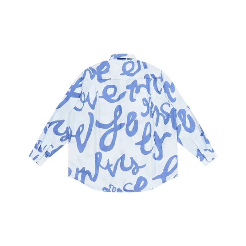 EMPTY REFERENCE Shirt Unisex Blue-1